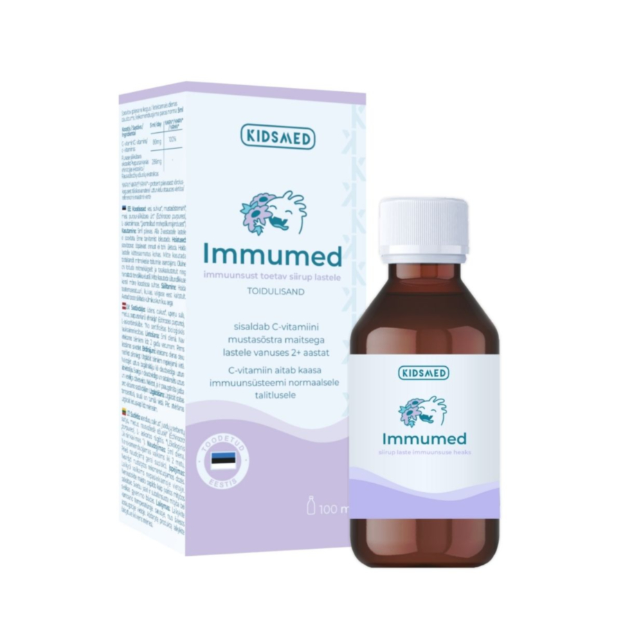 Immumed - immuunsust tugevdav siirup lastele