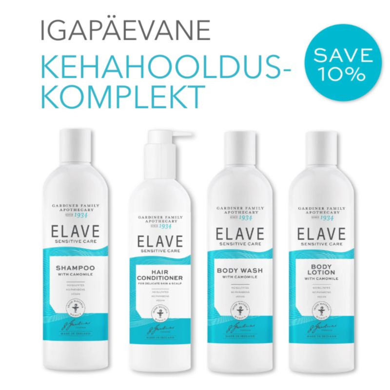ELAVE tundliku naha kehahoolduskomplekt 