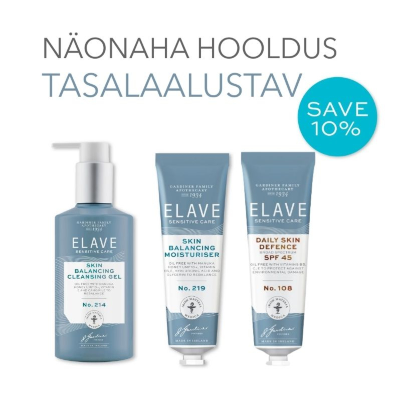 Elave näonaha hoolduskomplekt (tasakaalustav) 