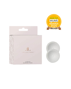 Taaskasutatavad rinnapadjad bambusest (2 paari)