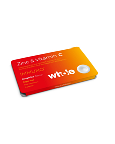 Whole Tsink ja vitamiin C pastillid