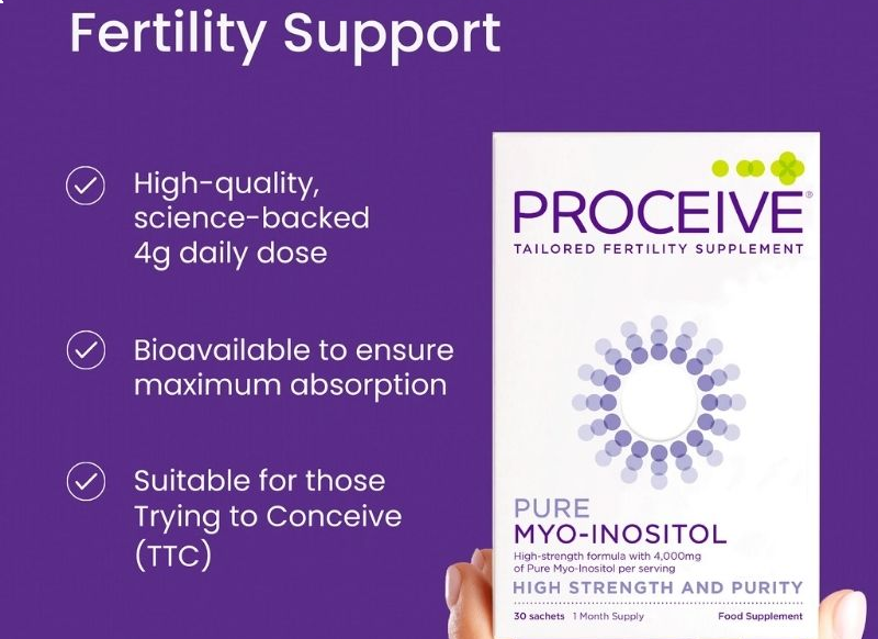 Proceive Müoinositool – mugav lahendus hormonaalse tasakaalu ja viljakuse toetuseks I Kidsmed