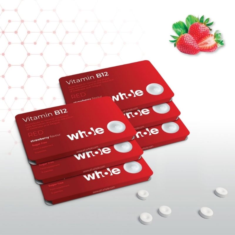 B12 vitamiinipastillid igapäevaseks kasutamiseks