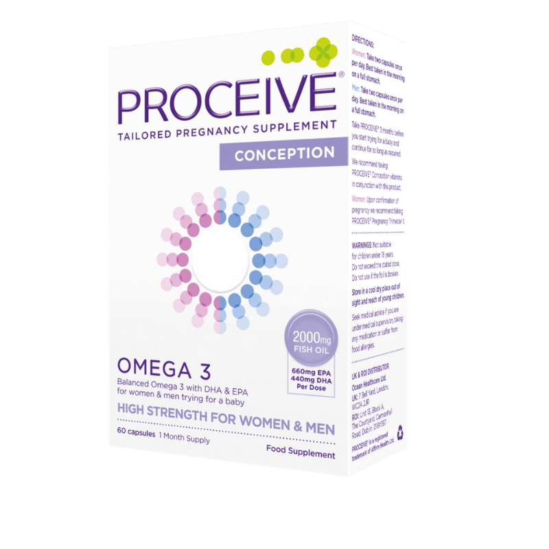Proceive Omega 3 – DHA ja EPA raseduse ajaks