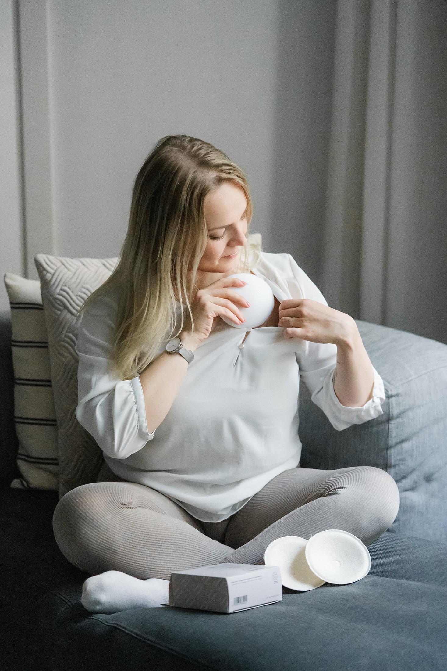 Taaskasutatavad rinnapadjad bambusest