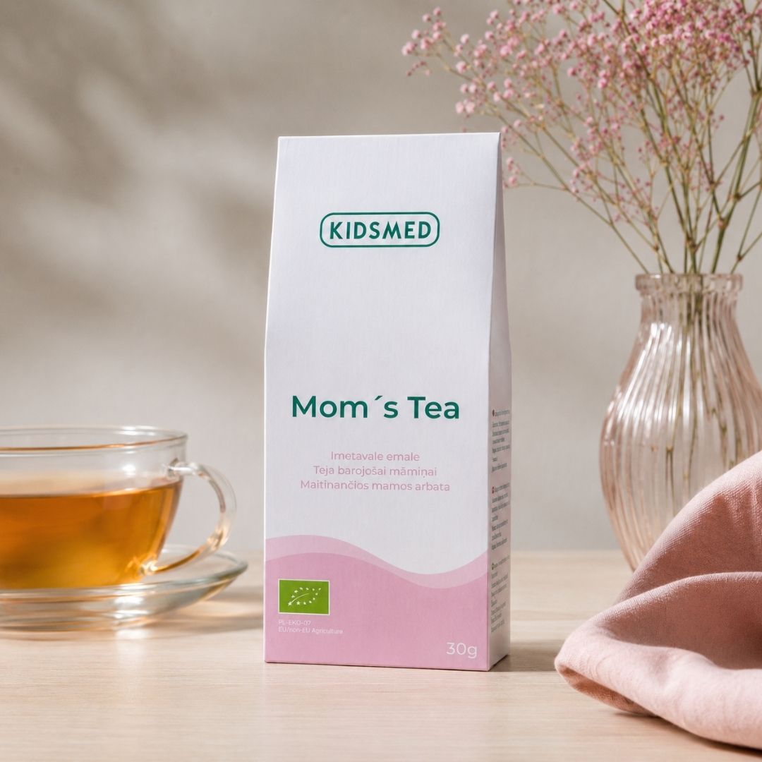 Kidsmed Mom’s Tea imetava ema tee rinnaga toitmise perioodiks