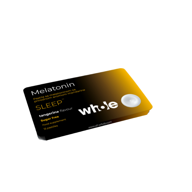 Whole Melatoniin imemispastill