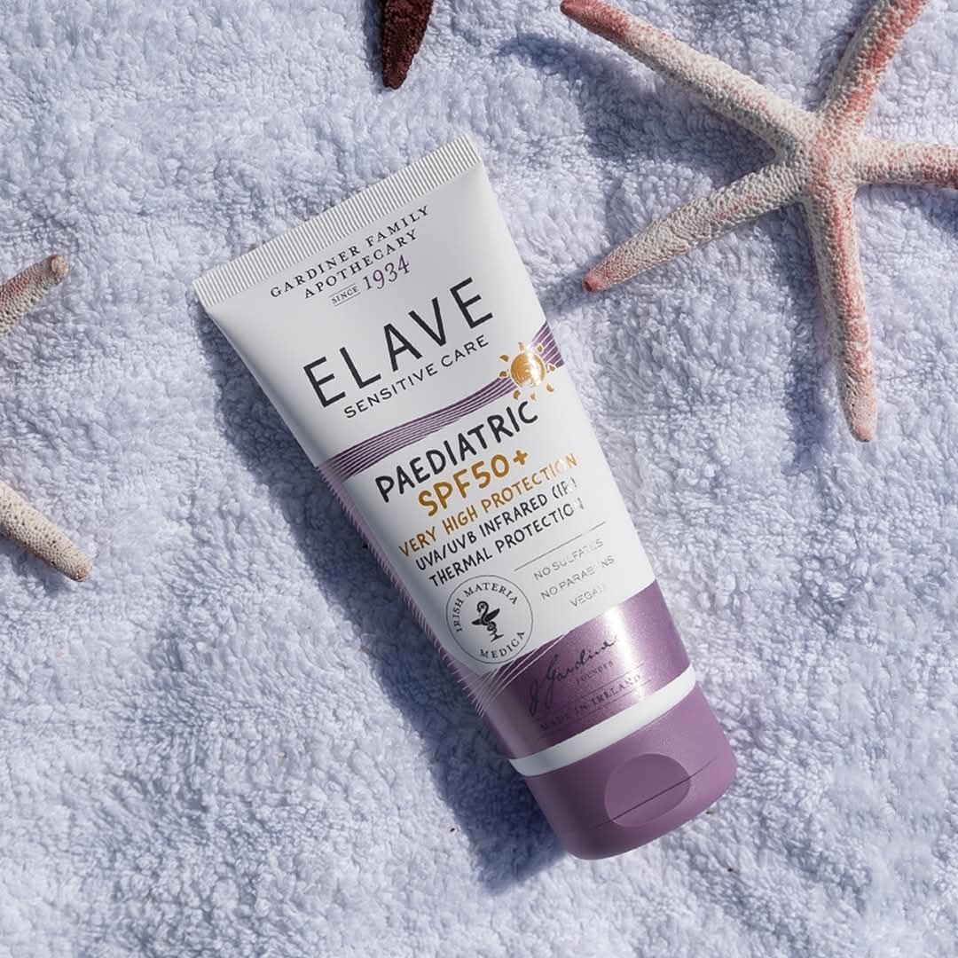 Elave laste päikesekaitsekreem SPF50+ koostis tundlikule nahale