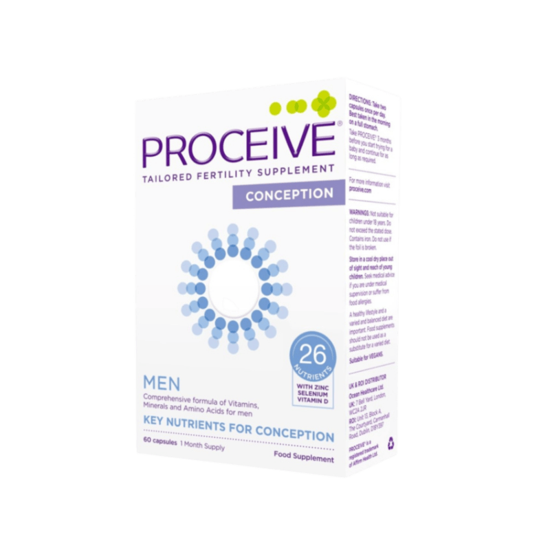 Proceive Men – sperma kvaliteedi ja meeste viljakuse toetamine
