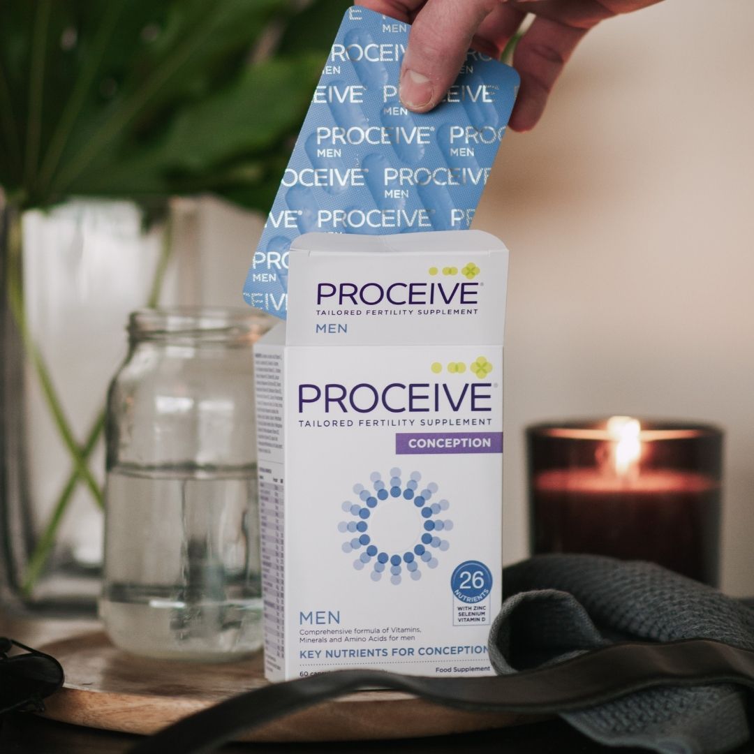 Proceive Men koostis tsingi seleeni CoQ10 ja vitamiinidega