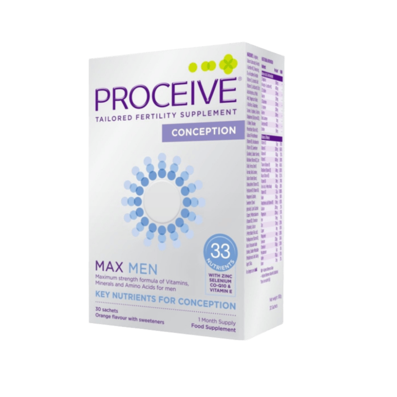 Proceive Max Men – sperma kvaliteedi ja meeste viljakuse toetamine (40+)