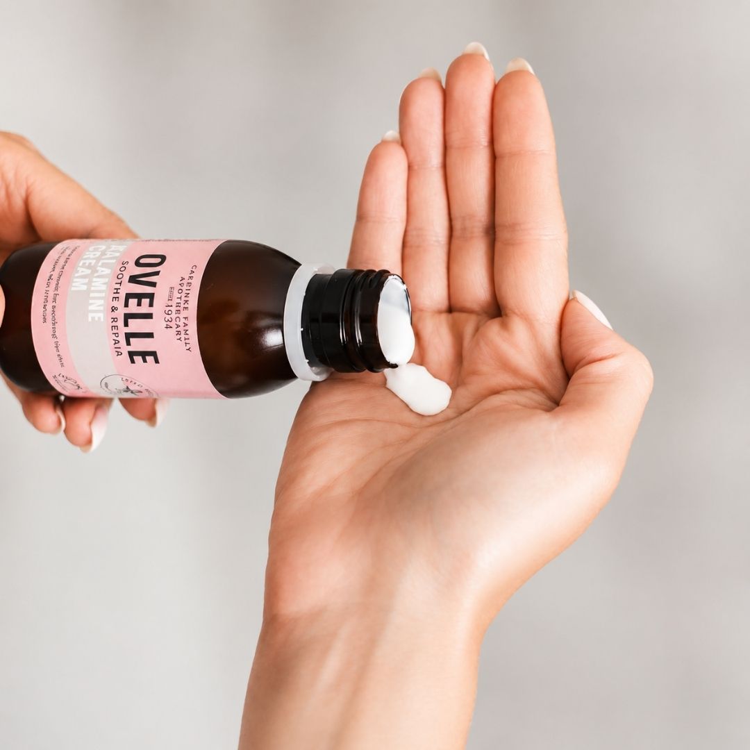 Ovelle Calamine Cream kalamiinikreem tuulerõugete sügeluse leevendamiseks