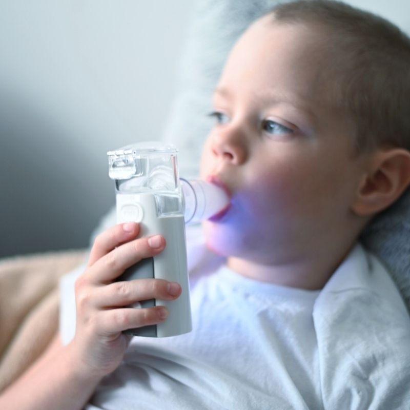 Väikelapse köha ja hingamisteede toetamine